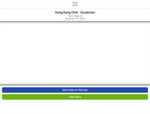 Tablet Screenshot of hongkongchefsouderton.com